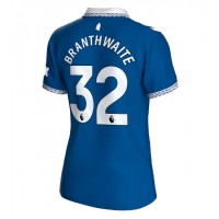 Camisa de Futebol Everton Jarrad Branthwaite #32 Equipamento Principal Mulheres 2023-24 Manga Curta